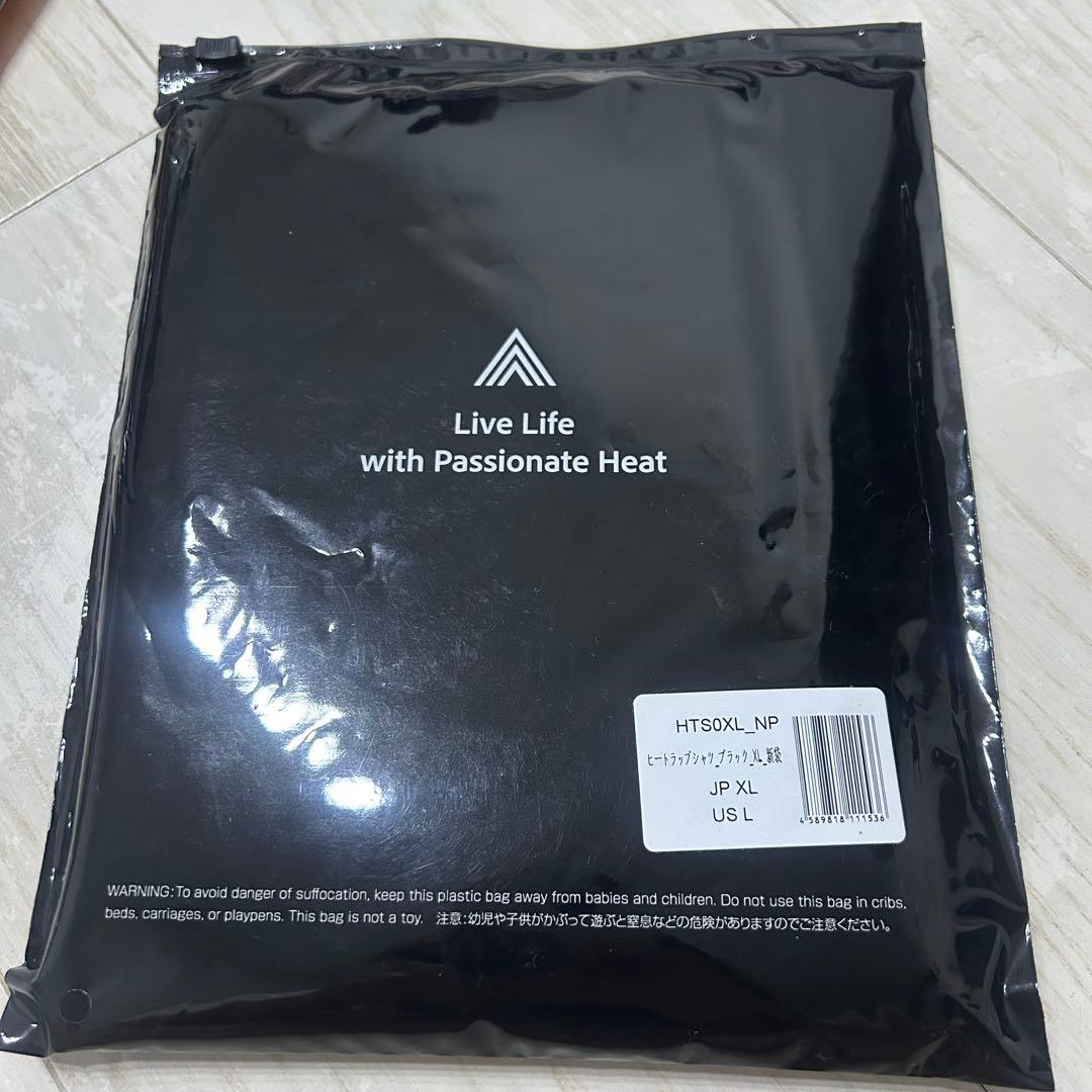 【新品・未使用】HEATTRAP シャツ2枚 レギンス2枚 XL