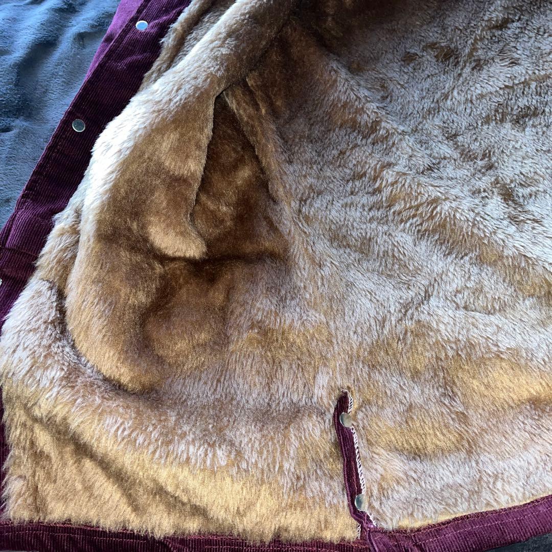 最終値下げ。GEM SPORTS WEAR コーデュロイ×ボアランチジャケット