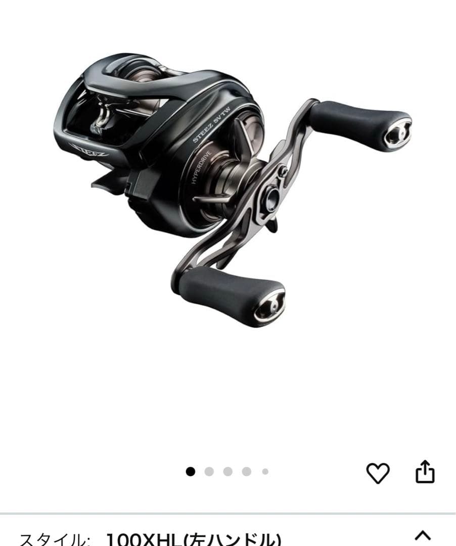 509540 新品ダイワ24STEEZ SV TW 100XHL
