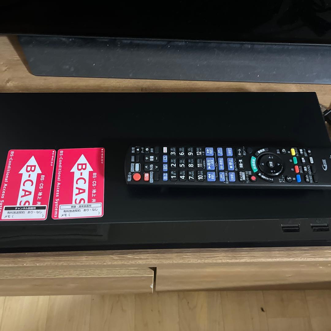 DMR-2X301 レコーダー チャンネル録画対応　外付けHDD4TB セット