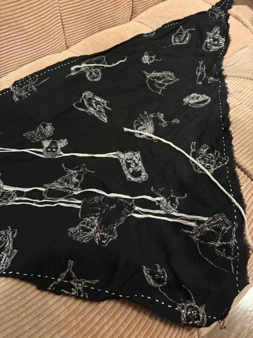 archivio j.m.ribot ビスコースシルクスカーフ