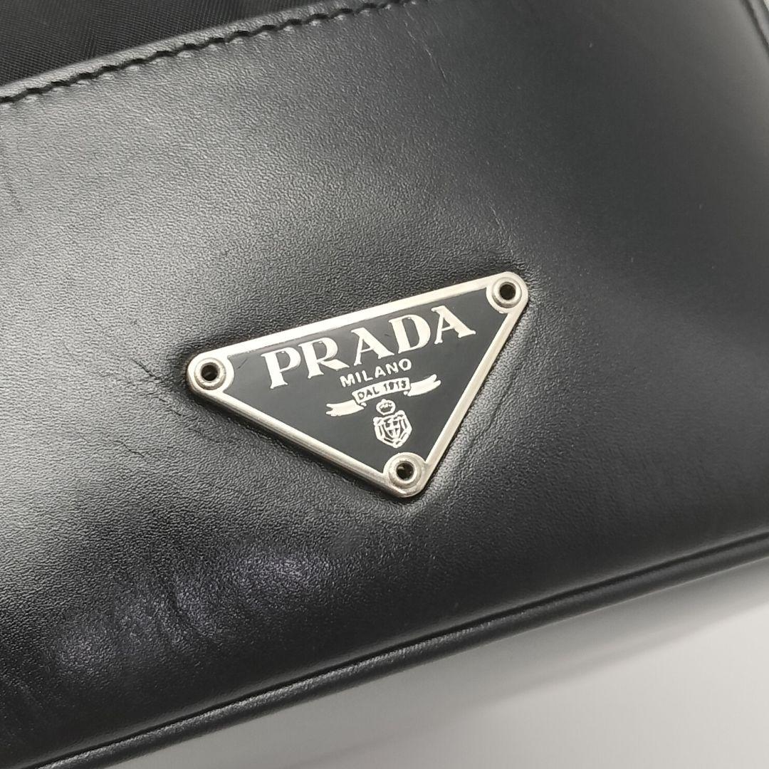 極美品✨プラダ　ショルダーバッグ　ブラック　黒