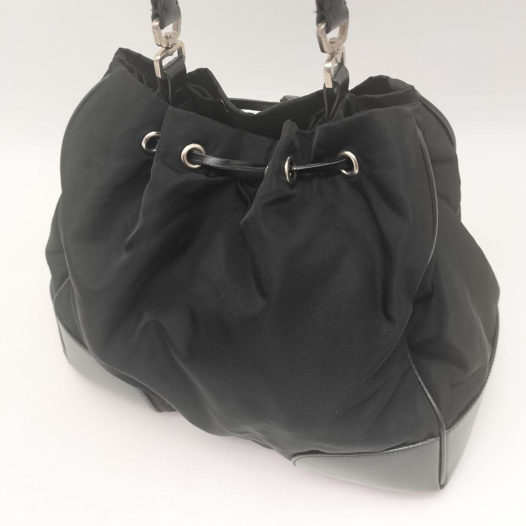 極美品✨プラダ　ショルダーバッグ　ブラック　黒