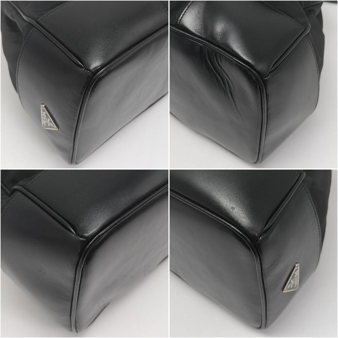 極美品✨プラダ　ショルダーバッグ　ブラック　黒