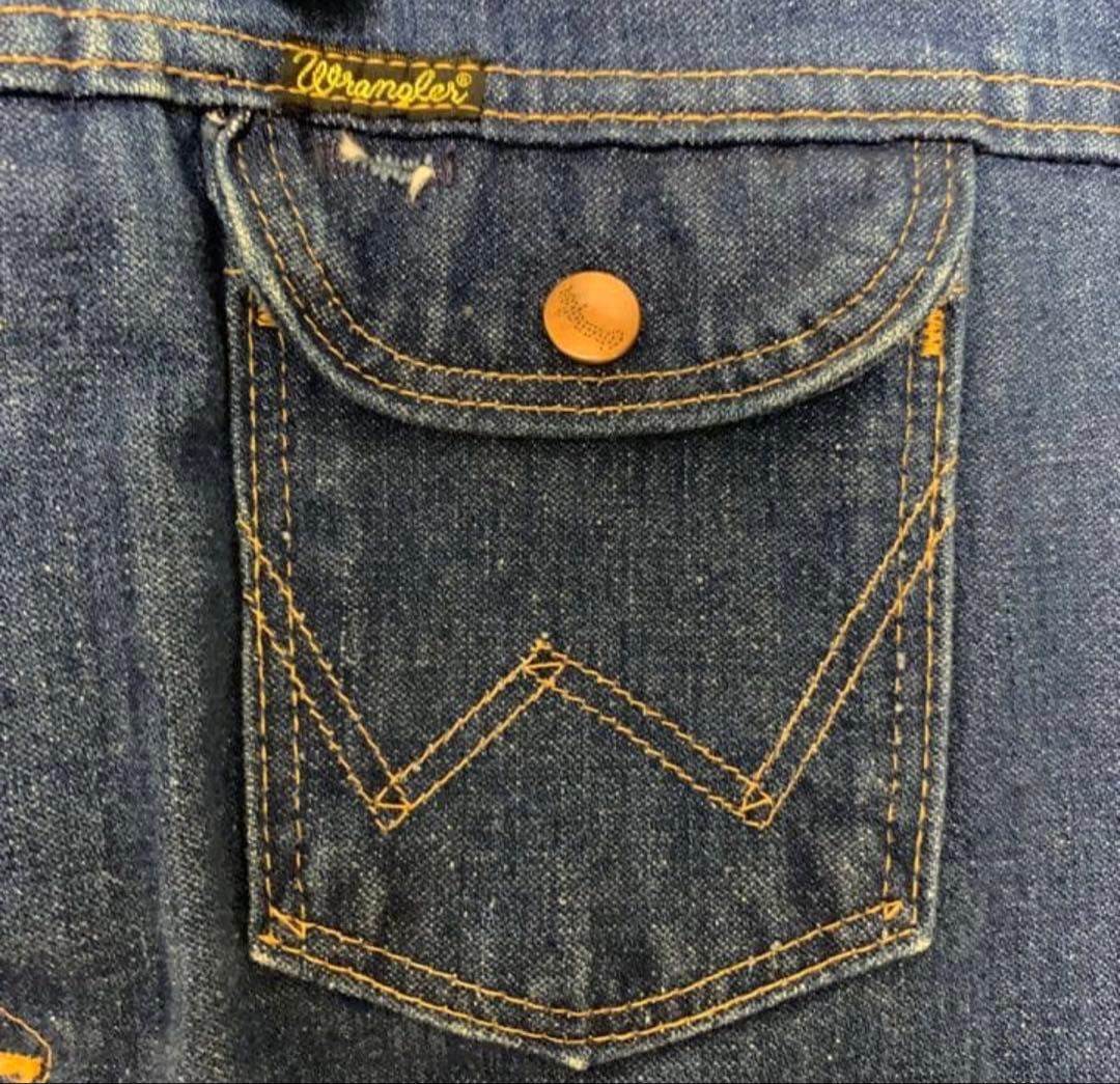 80s ラングラー126mj デニムジャケット Gジャン 38or40