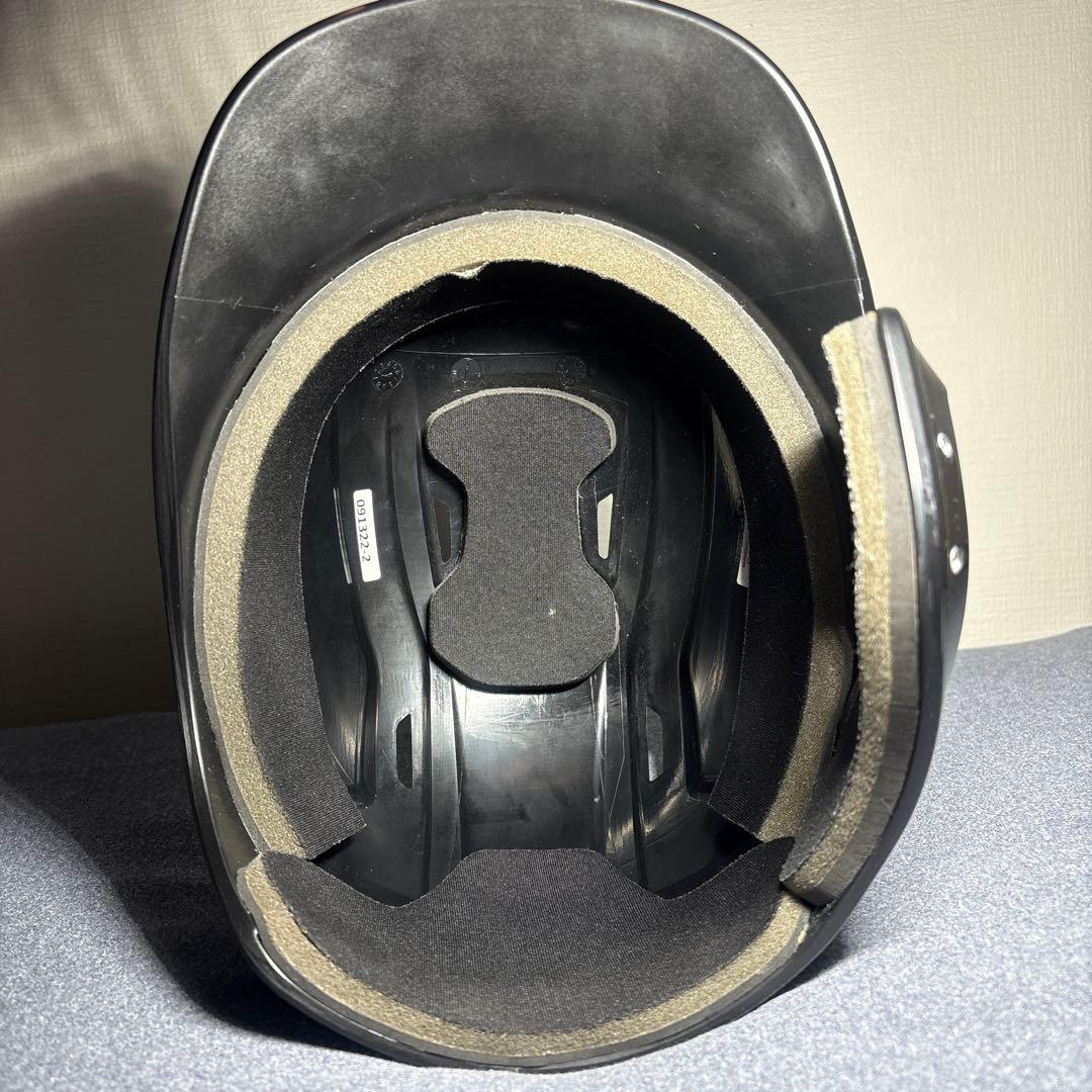 ローリングス　MACH 片耳バッティングヘルメット 右打者用　ブラック