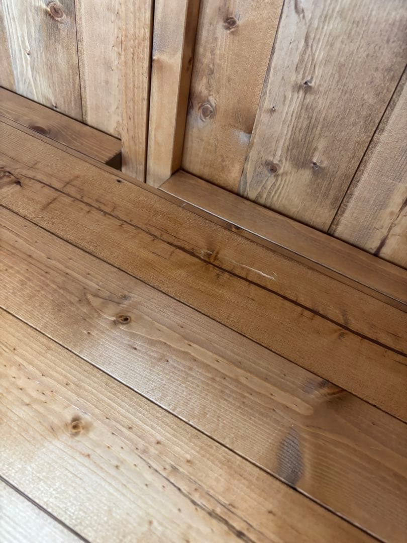 イベント什器　カウンター　棚付き