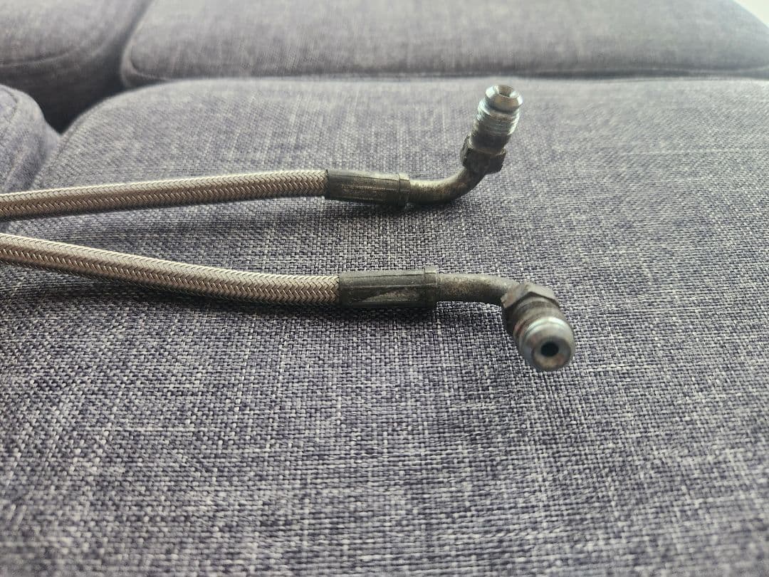 スズキ系 可変アクスル対応 社外 リアブレーキステンメッシュホース 中古