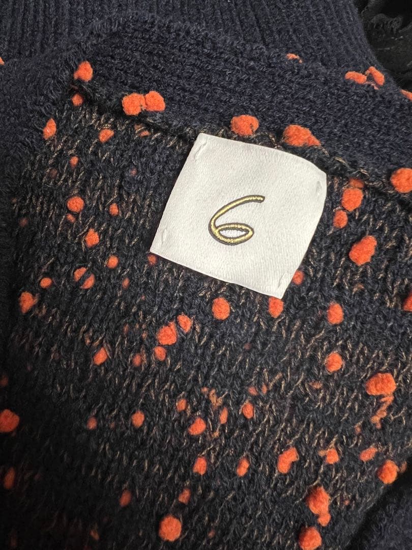 ＊美品＊6(ROKU) POMPOM VEST/ベスト