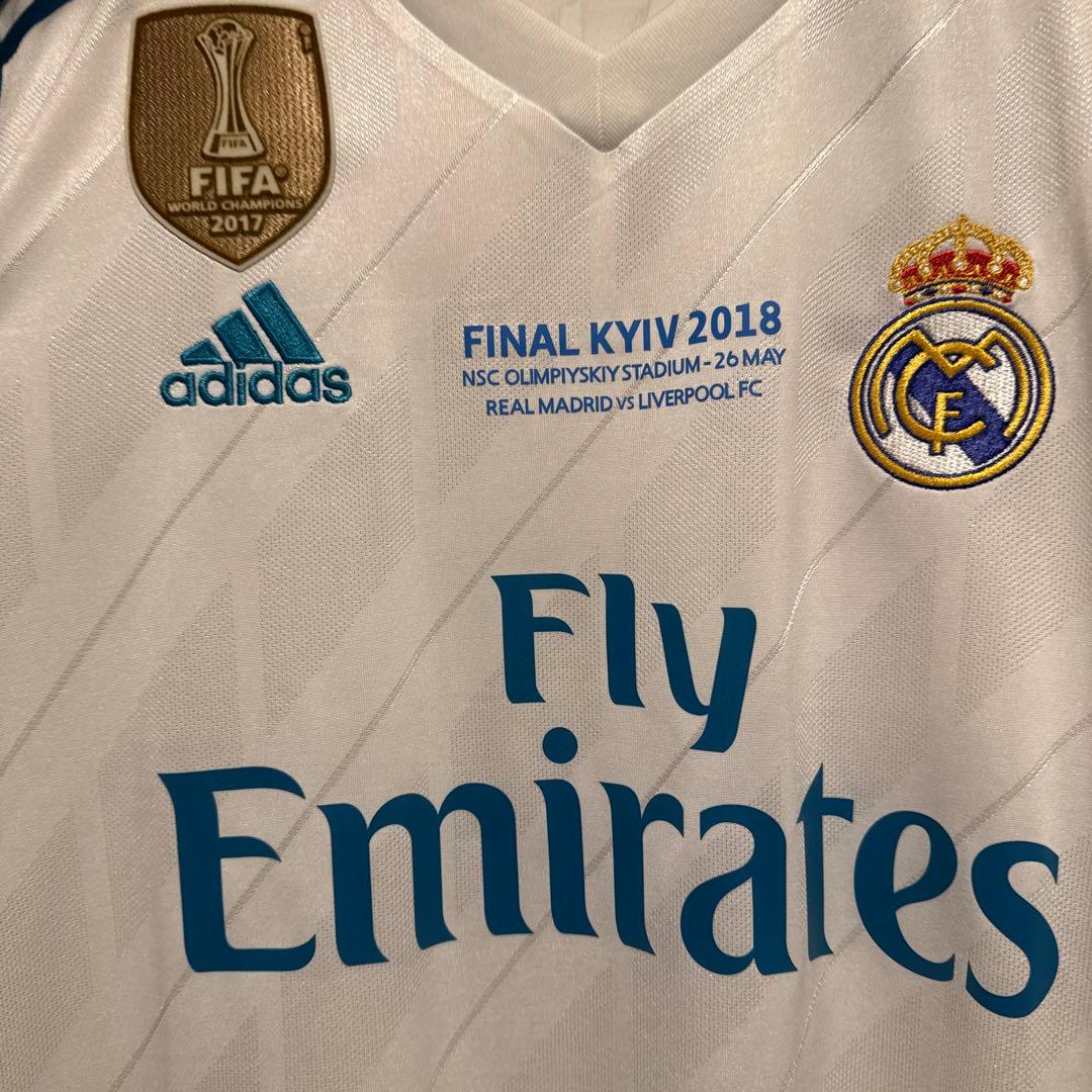 【新品】 17-18 レアル・マドリード  レプリカ ベイル CL決勝