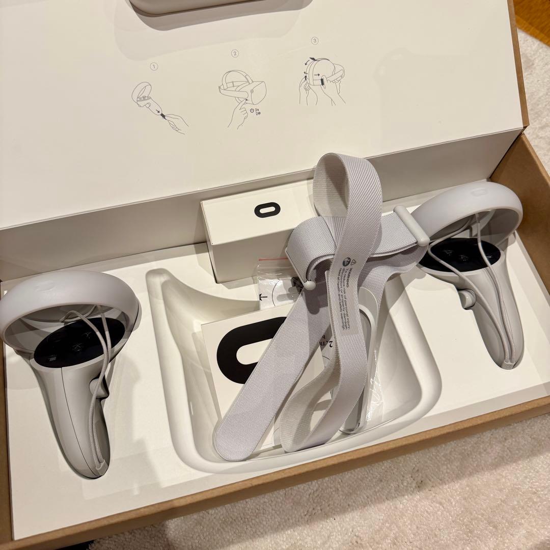  Quest 2 VRヘッドセット 64G エリートストラップ付き
