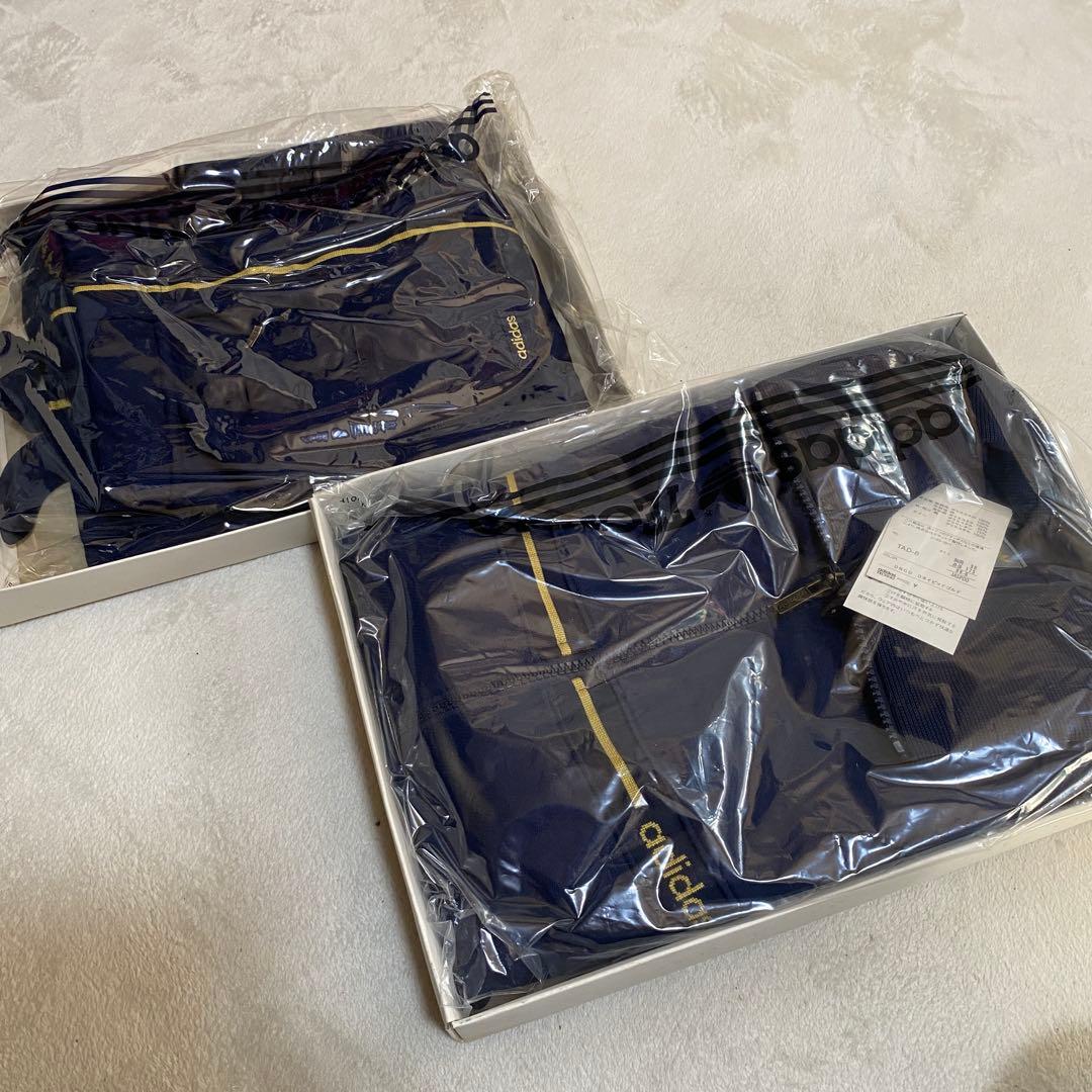 70s 箱付き デサント adidas テクノ ジャージ セットアップ O