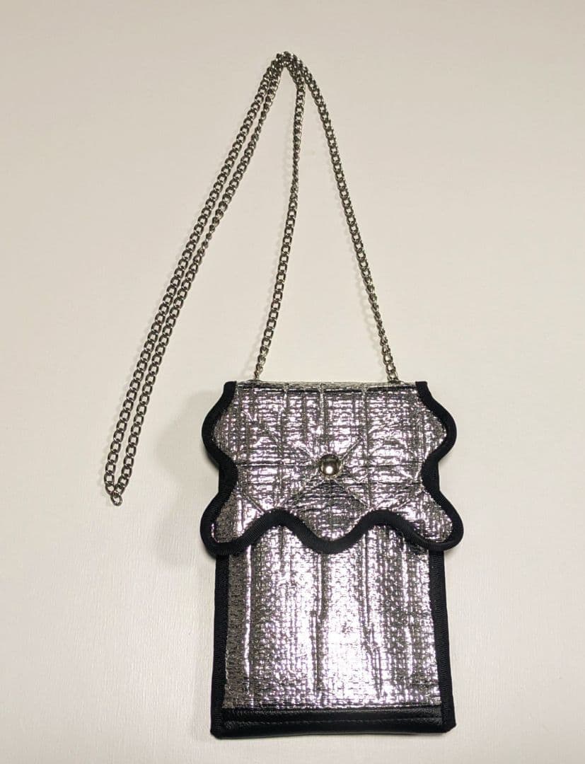 nori enomoto ノリエノモト シルバー スマホ ショルダーバッグ