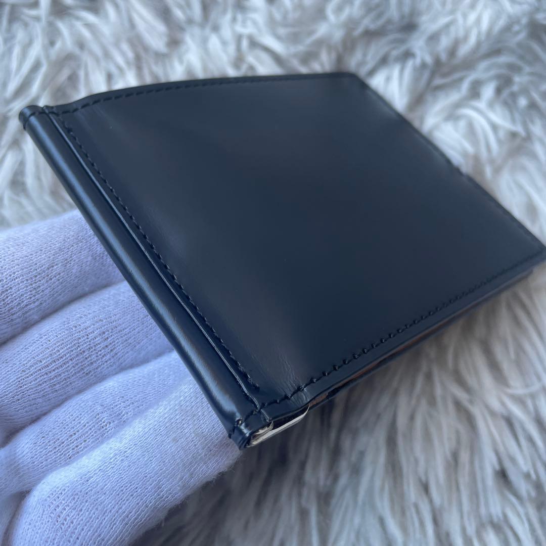 【未使用級】キプリス マネークリップ コードバン ブラック