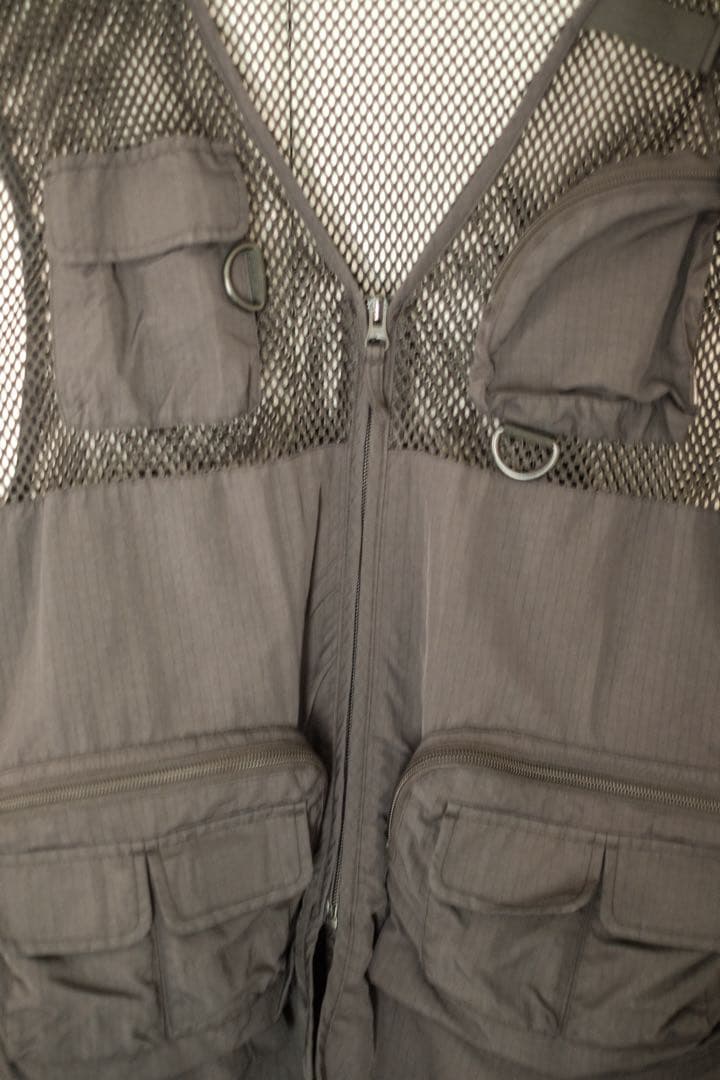 シュプリーム　メッシュフィッシングベスト 黒XL