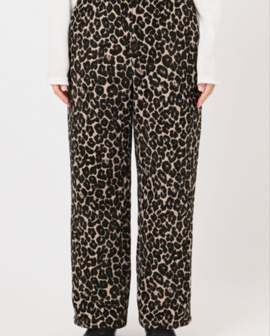 JOURNAL STANDARD relume レオパードジャガードパンツ 36
