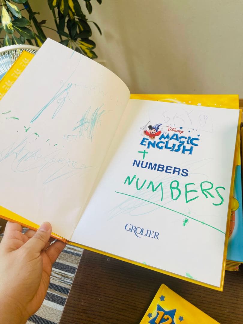 マジックイングリシュの絵本とDVD MagicEnglish Books/DVD