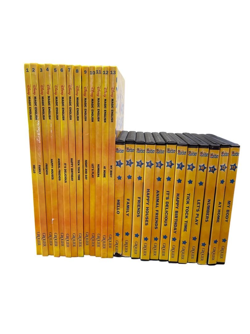 マジックイングリシュの絵本とDVD MagicEnglish Books/DVD