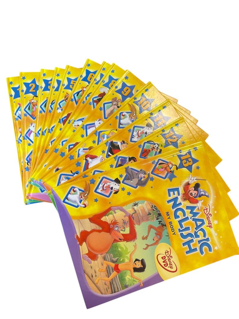 マジックイングリシュの絵本とDVD MagicEnglish Books/DVD