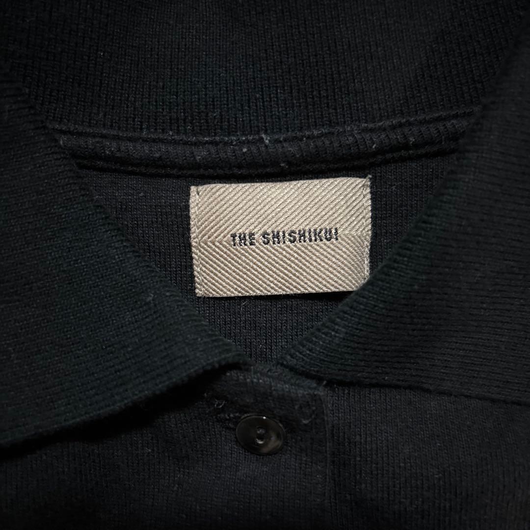SHISHIKUI POLO SHIRT ブラック Mサイズ 美品 百々千晴