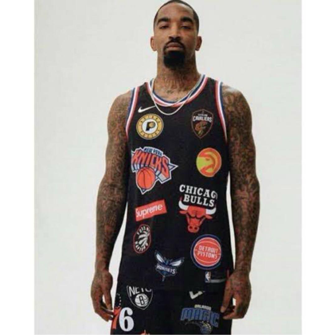 シュプリーム　× NIKE × NBA マルチロゴバスケタンクトップ