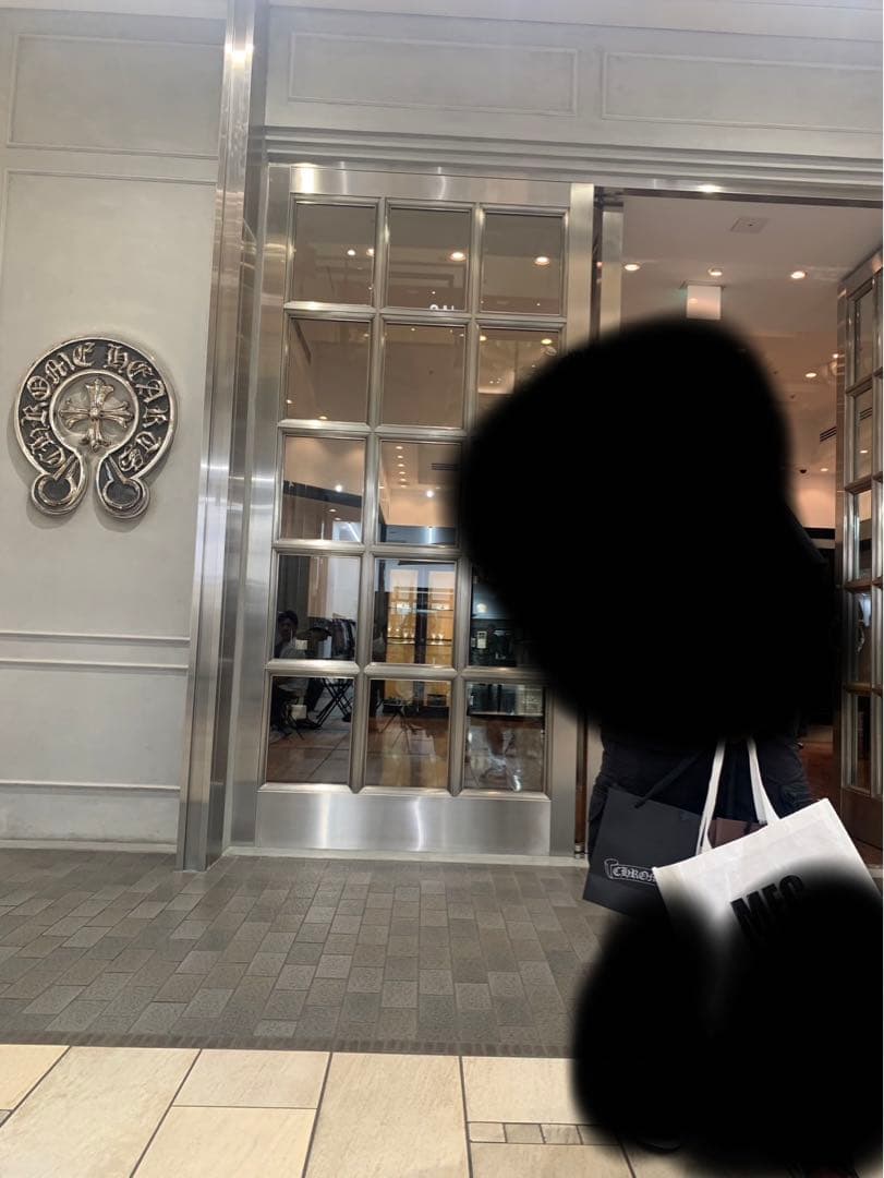 CHROME HEARTS メガネ COX UCKER CH ブラック シルバー