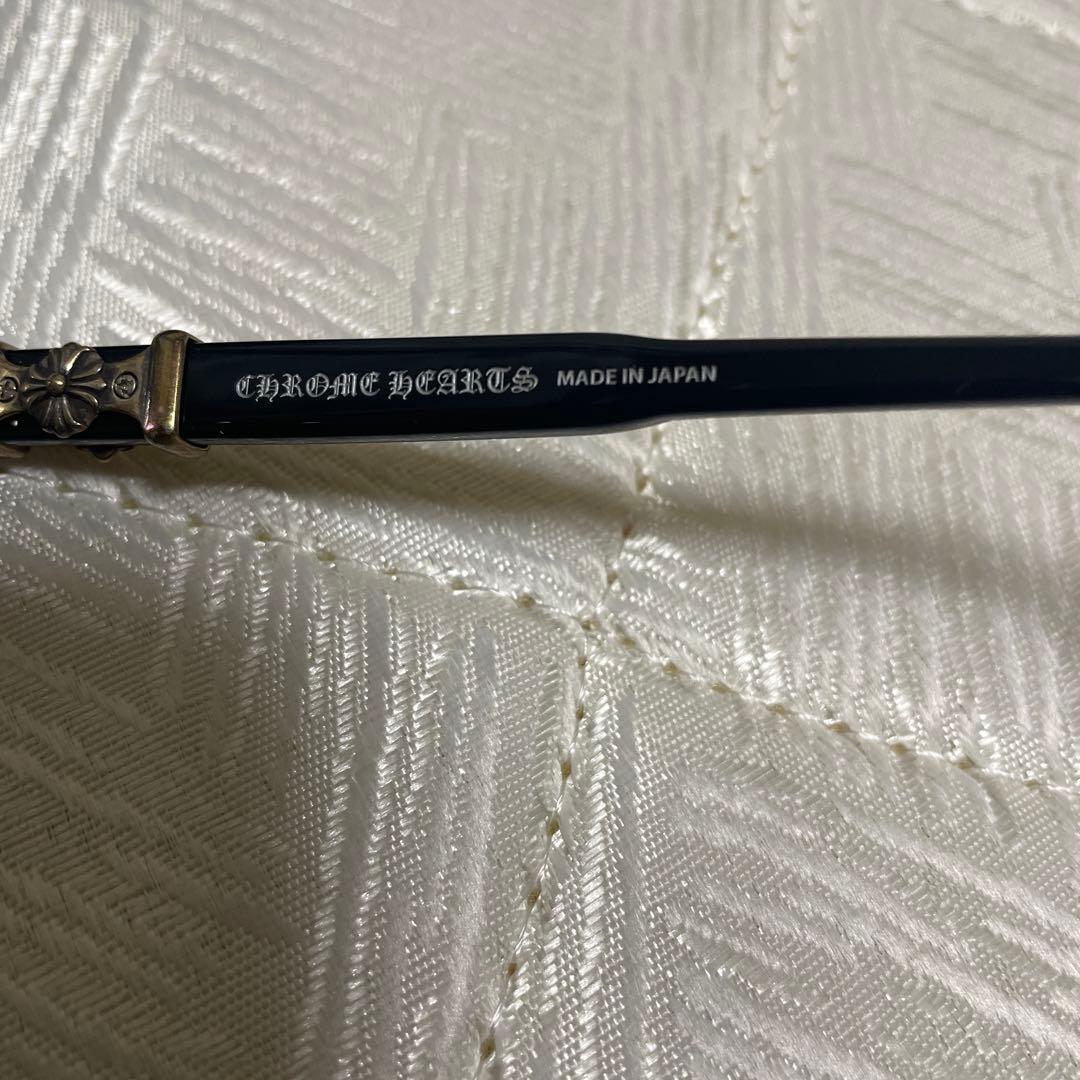 CHROME HEARTS メガネ COX UCKER CH ブラック シルバー