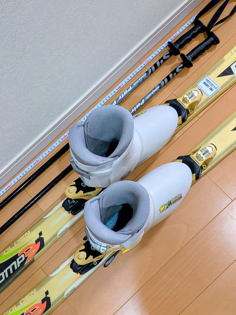 150cmキッズ　スキー用具一式8点セット