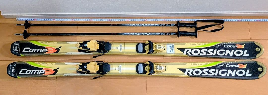 150cmキッズ　スキー用具一式8点セット