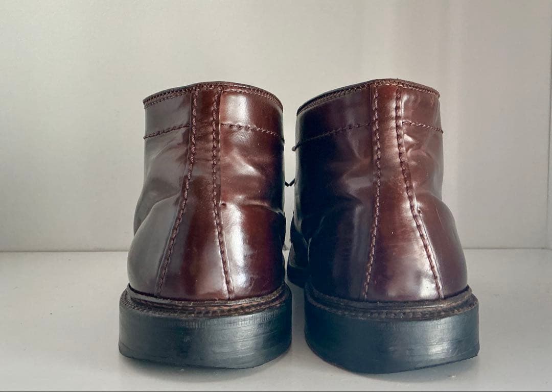 Alden 1339チャッカブーツ　US7D #8ダークバーガンディ
