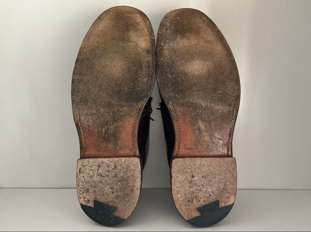 Alden 1339チャッカブーツ　US7D #8ダークバーガンディ