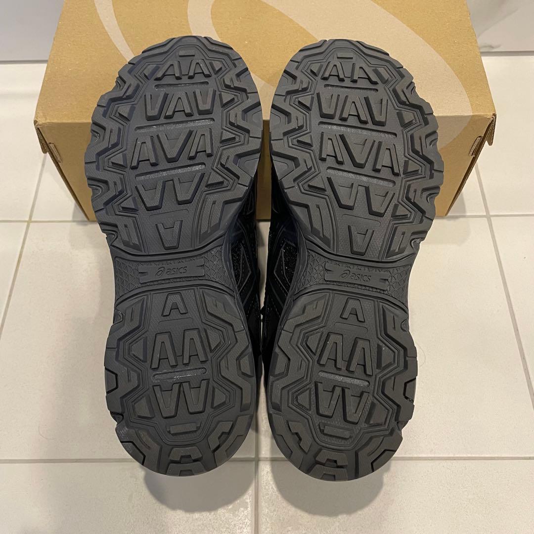 ASICS GEL-NUNOBIKI 24.5cm スニーカー レース ブラック