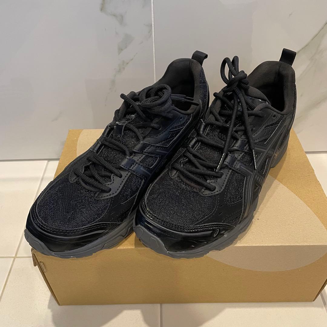 ASICS GEL-NUNOBIKI 24.5cm スニーカー レース ブラック