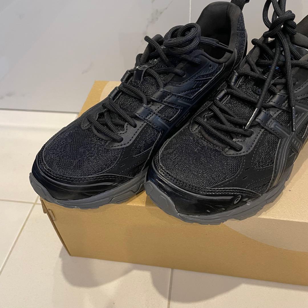 ASICS GEL-NUNOBIKI 24.5cm スニーカー レース ブラック