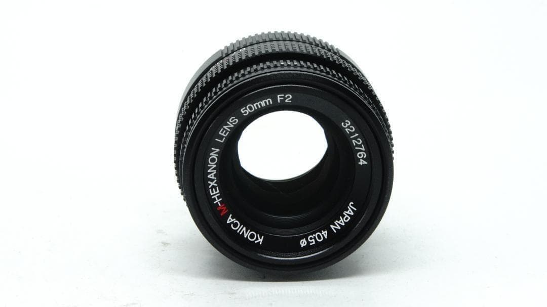 【U3076】 KONICA M-HEXANON 50 F2 コニカ 単焦点