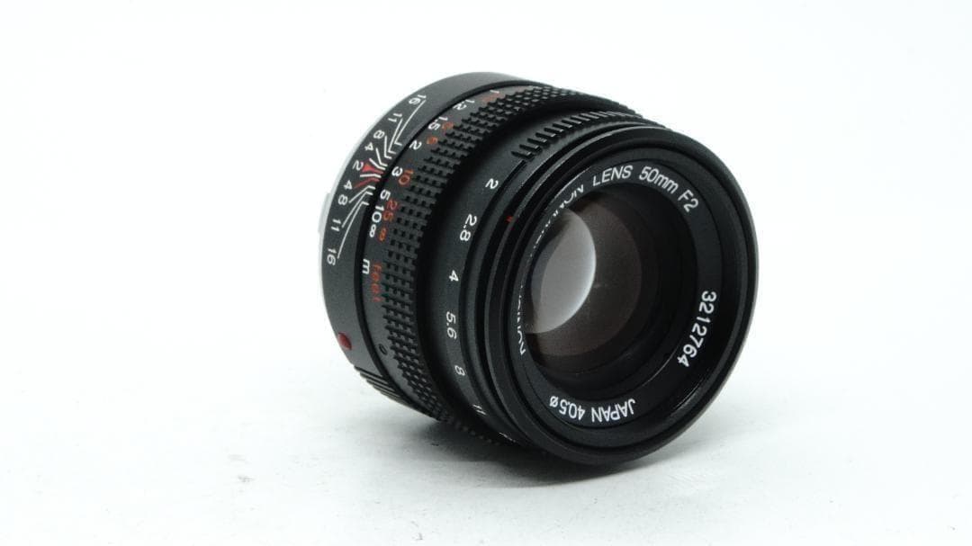 【U3076】 KONICA M-HEXANON 50 F2 コニカ 単焦点