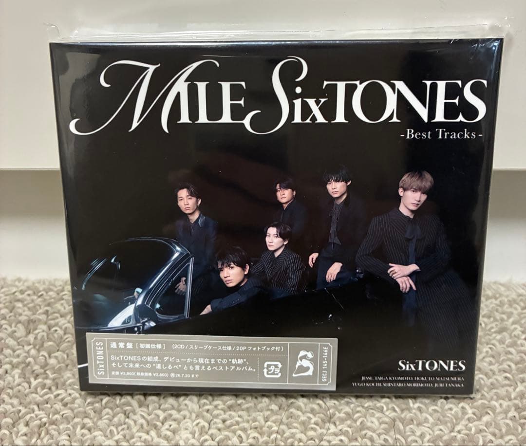 SixTONES MILESixTONES 3形態　全曲セット