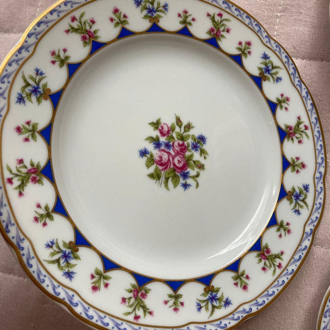 リモージュ ベルナルド シャトーブリアン 陶磁器 3枚　直径約17センチ