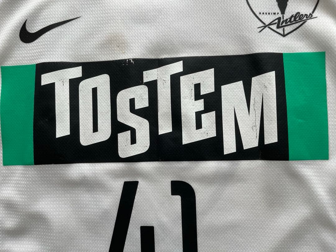 支給練習着　トニーニョセレーゾ　サイン入　鹿島アントラーズ　2002？