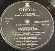 BRA盤90年プレス！JOAO GILBERTO/O AMOR O 〜