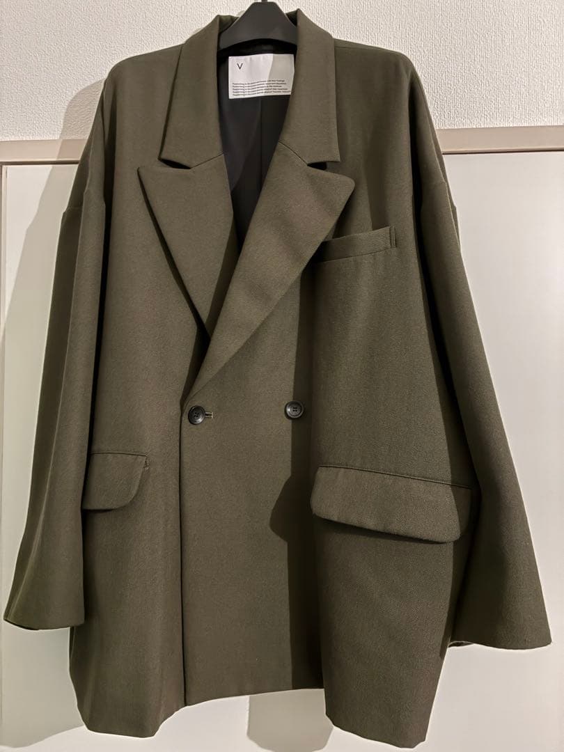 ジャケット・アウター VOAAOV BISHU WOOL Double Big Jacket