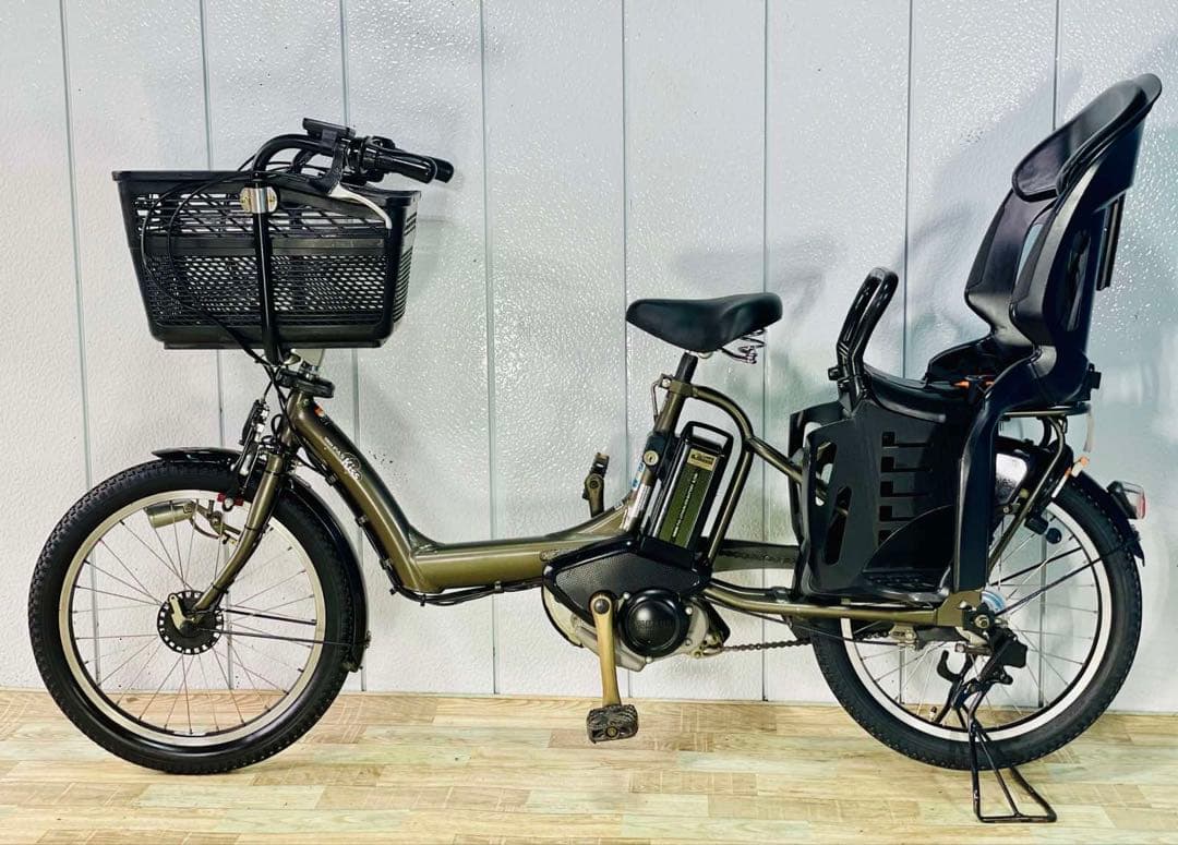 2946ヤマハ8.7アンペア 20インチ子供乗せ電動アシスト自転車