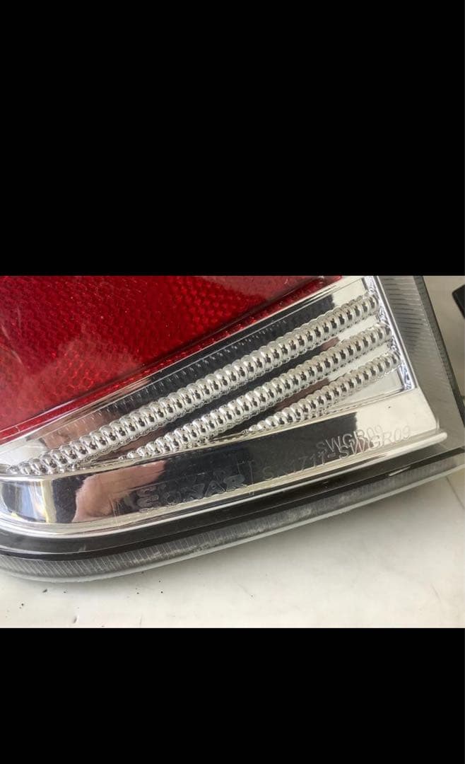 テールランプ クリア/レッド 左右2個セット。