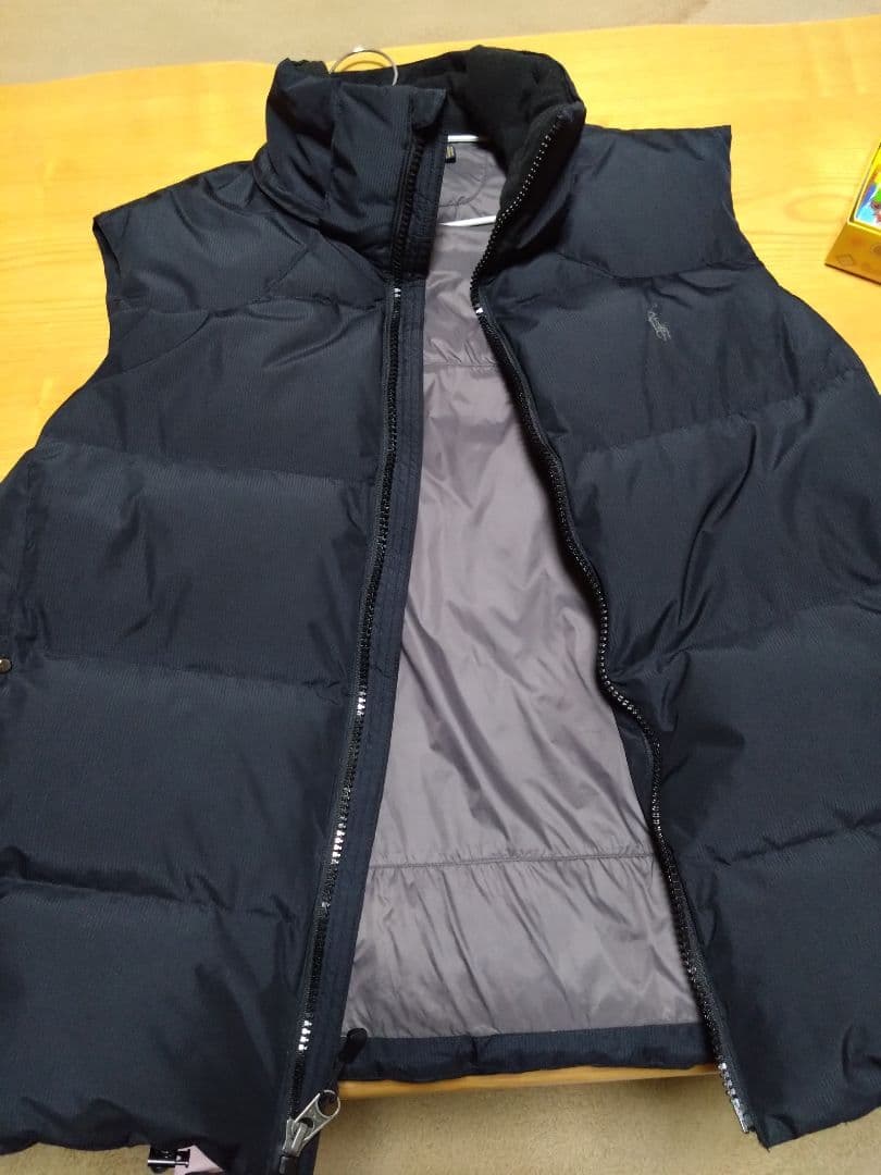 N*a様 Polo Ralph Lauren ブラックダウンベスト