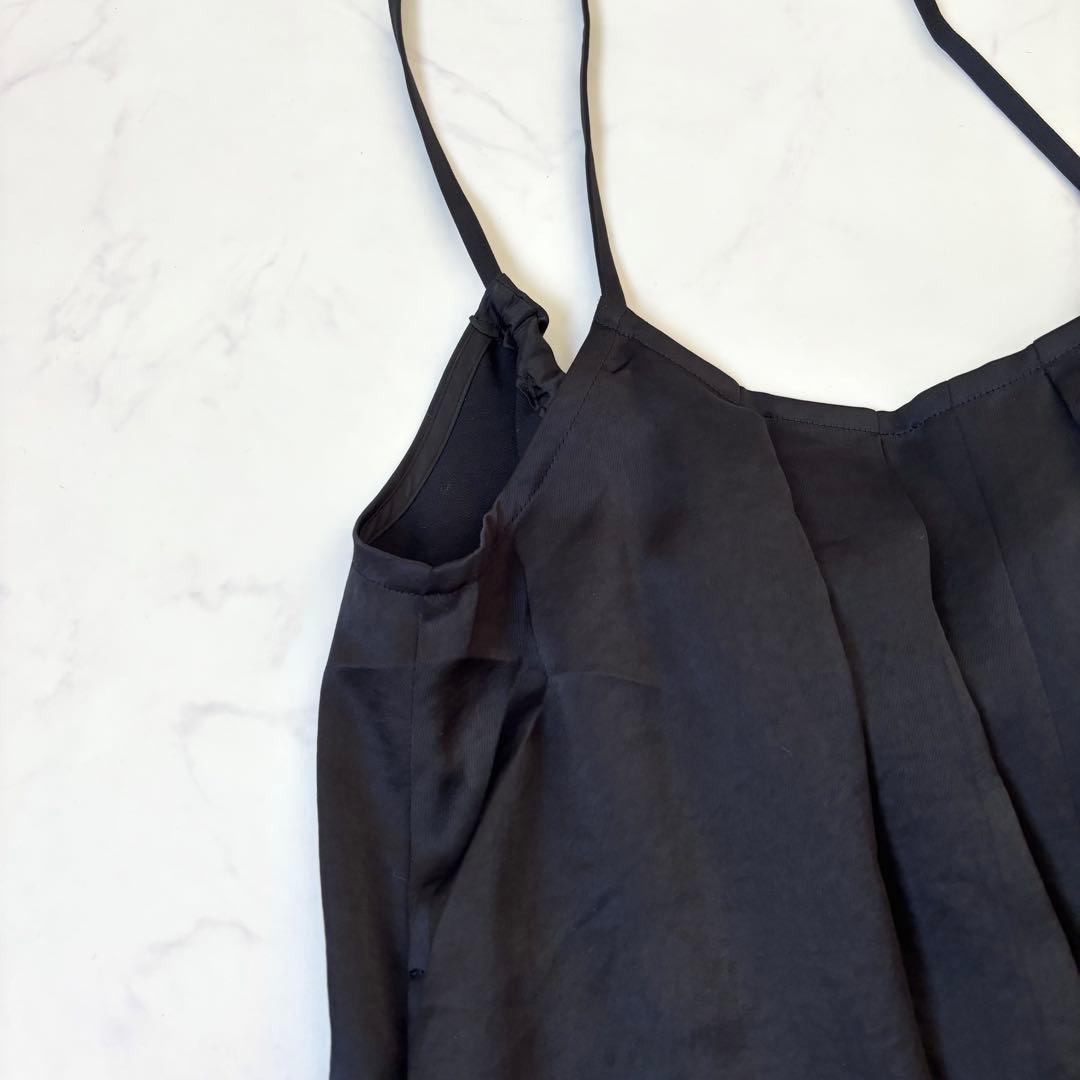 【完売品 近年モデル】カレンソロジー サテンタックサロペットパンツ 22年モデル