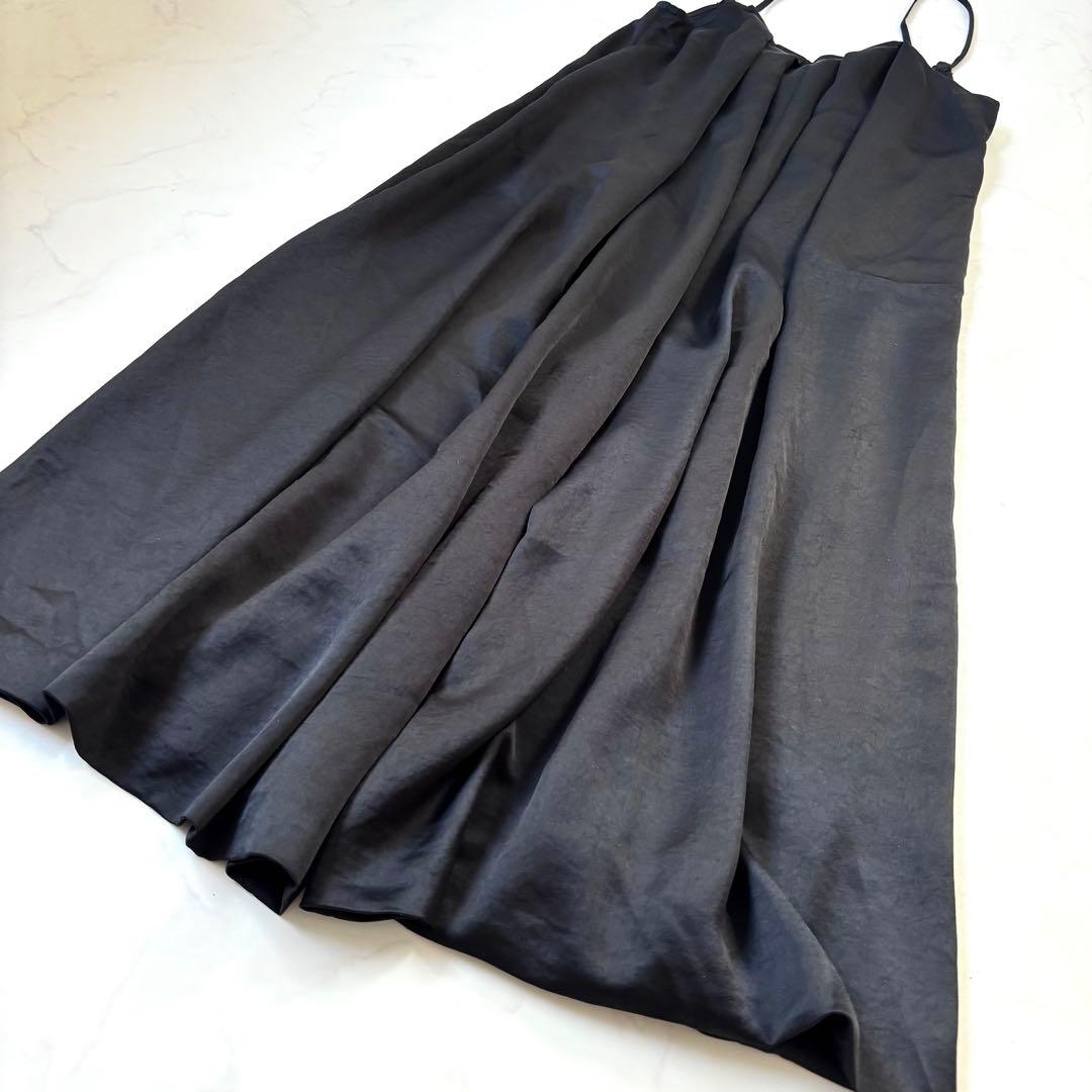 【完売品 近年モデル】カレンソロジー サテンタックサロペットパンツ 22年モデル