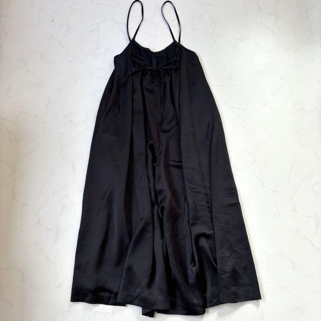 【完売品 近年モデル】カレンソロジー サテンタックサロペットパンツ 22年モデル