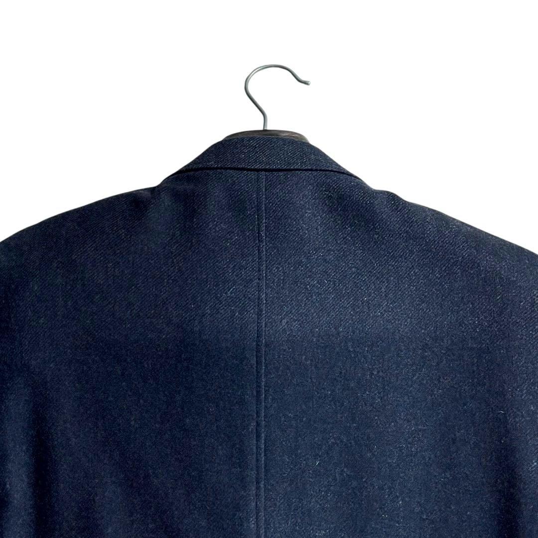 ★カシミヤ混★ ブルックスブラザーズ MOON テーラードジャケット 紺 L
