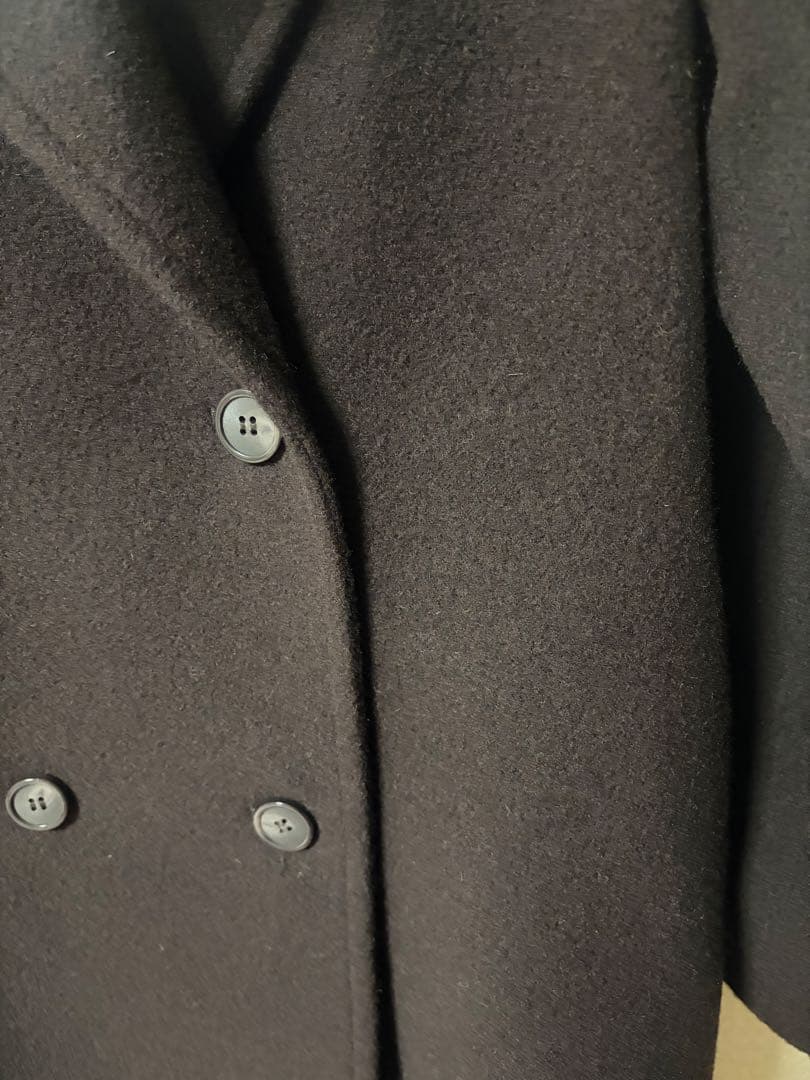 ウールチェスターコート Sサイズ ダークブラウン