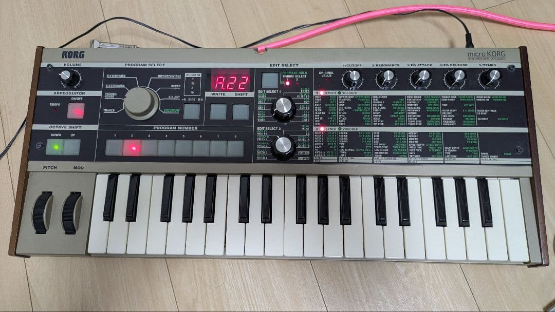 鍵盤楽器 KORG microKORG